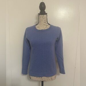 J. Crew Women's Long Sleeve Blue Sweater